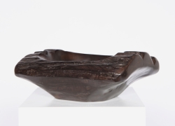 Alexandre Noll's Ebony bowl, diagonal view
